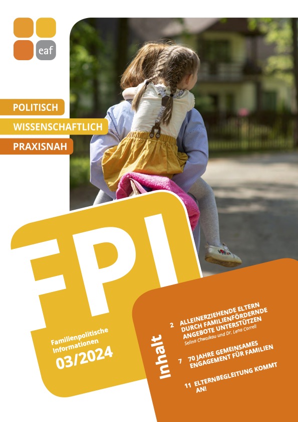 Fachzeitschrift Familienpolitische Informationen (FPI)