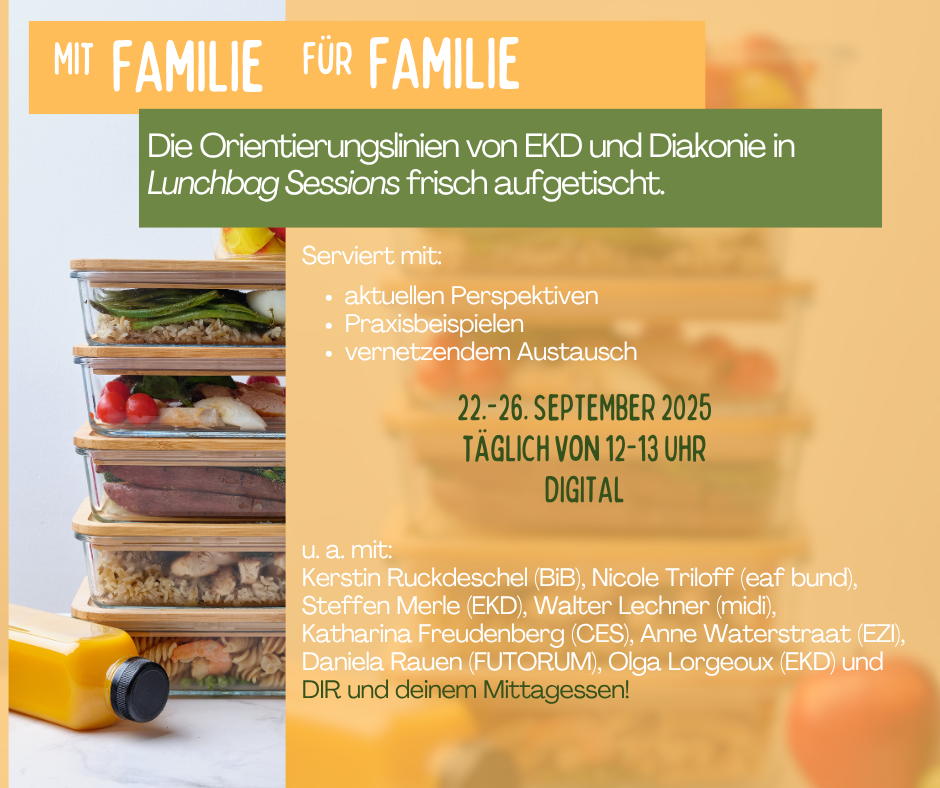 Lunchbag Sessions: Mit Familien für Familien